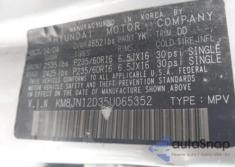 KM8JN12D35U065352